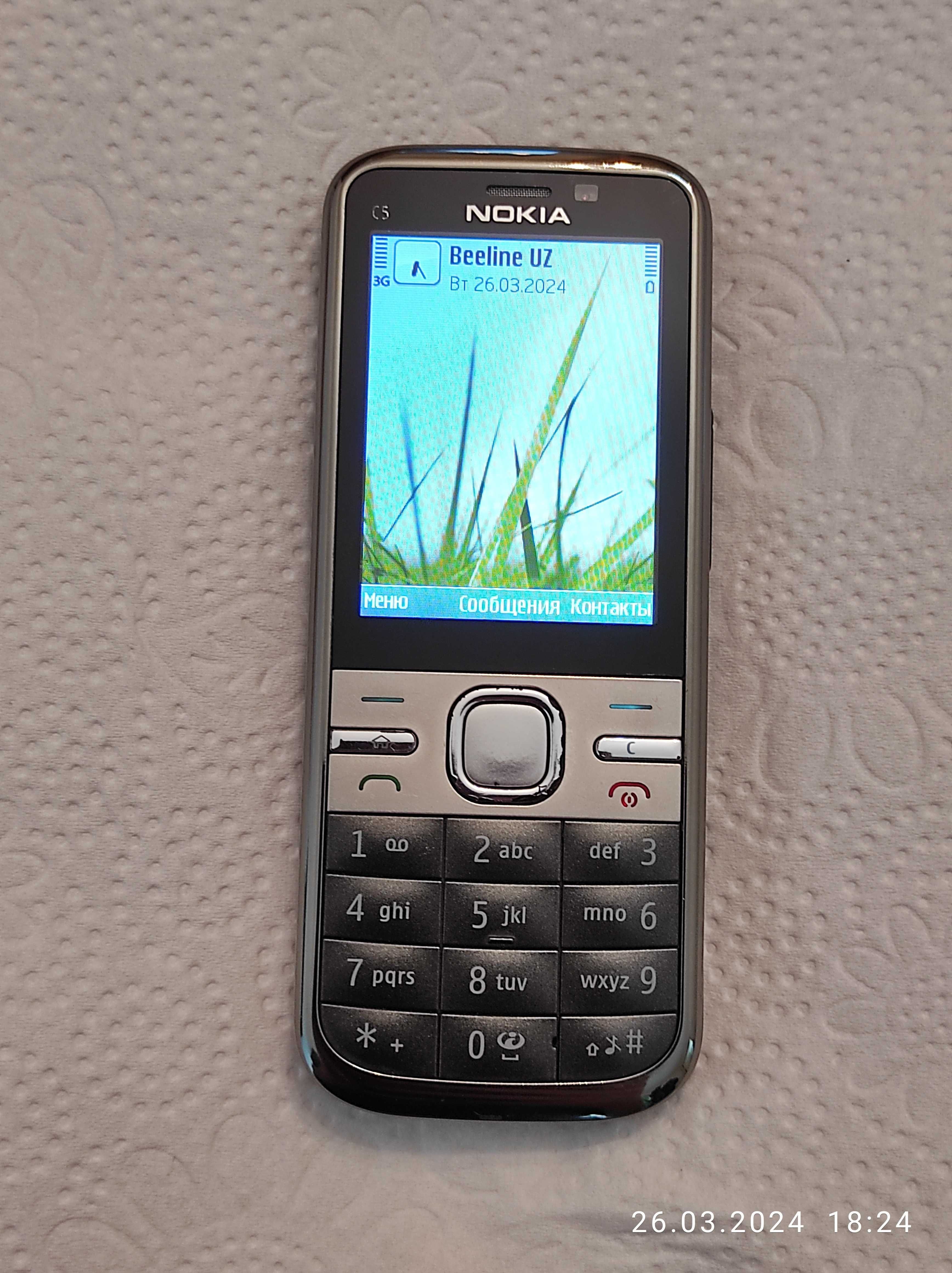 Nokia C5 IMEI Регестрация Есть.