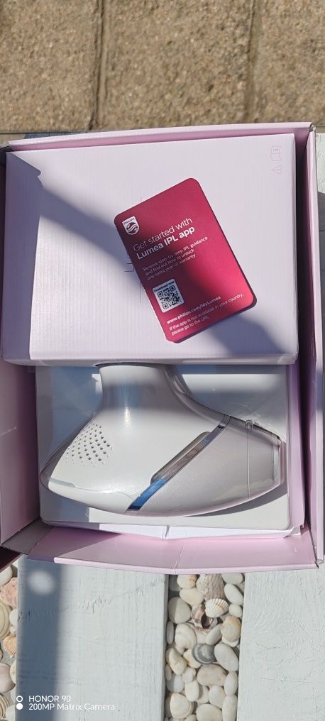 Фотоепилатор PHILIPS LUMEA BRI940/00 БРОЙ ИМПУЛСИ 450000, БЯЛ