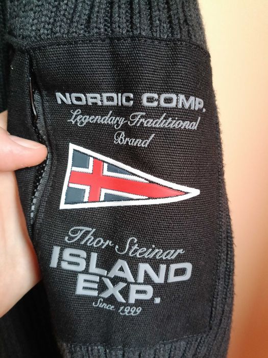 Thor Steinar черен пуловер Island Exp. Nordic Comp. Германия суичър