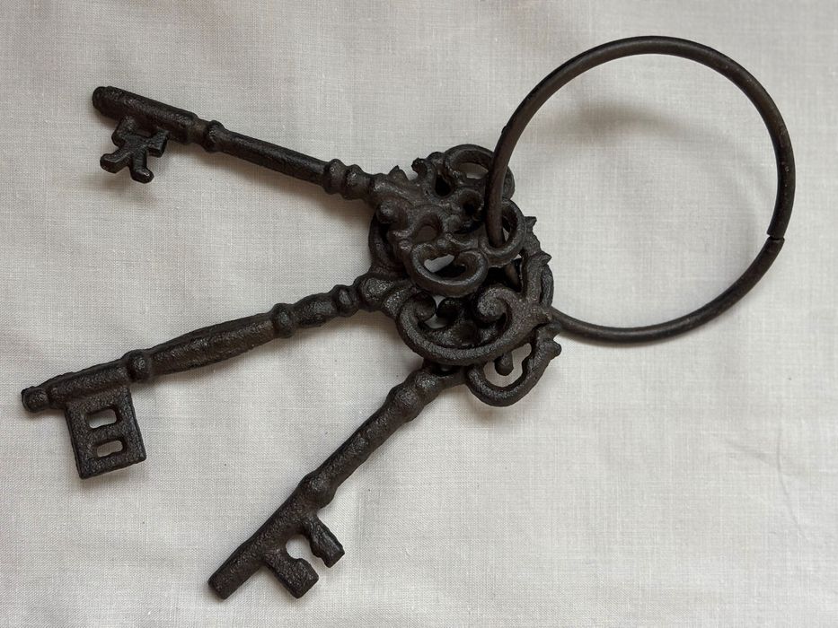 Декоративни винтидж ключове с халка