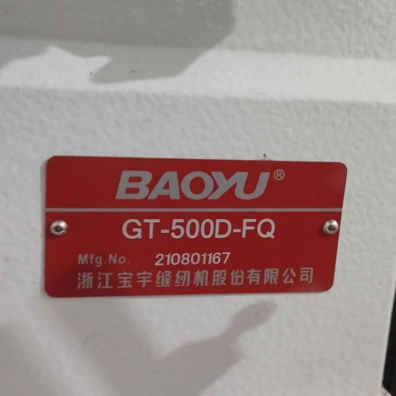 BAOYU GT-500 richma tikuv moshinkasi