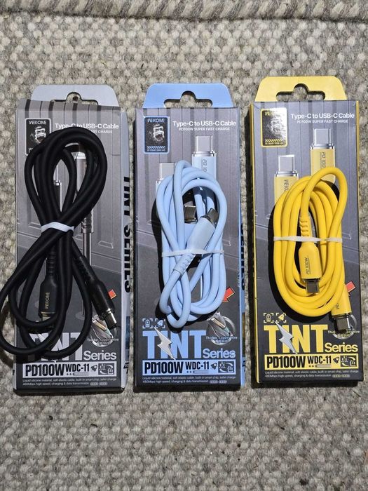 Cablu flexibil PD 100W USB-C USB-C.