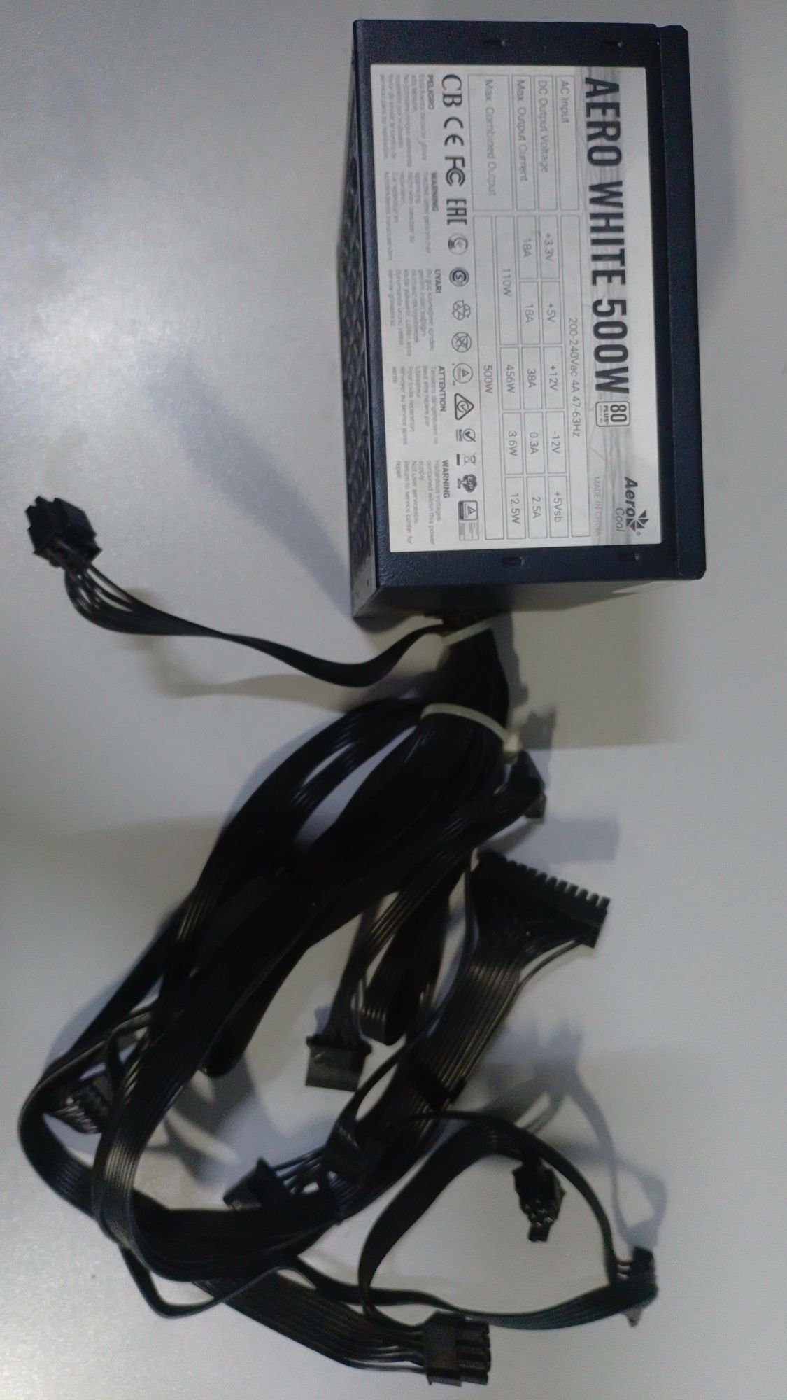Блок питания 500w aerocool