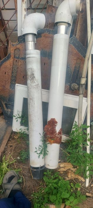 Дымоход для настенных газовых котлов бакси