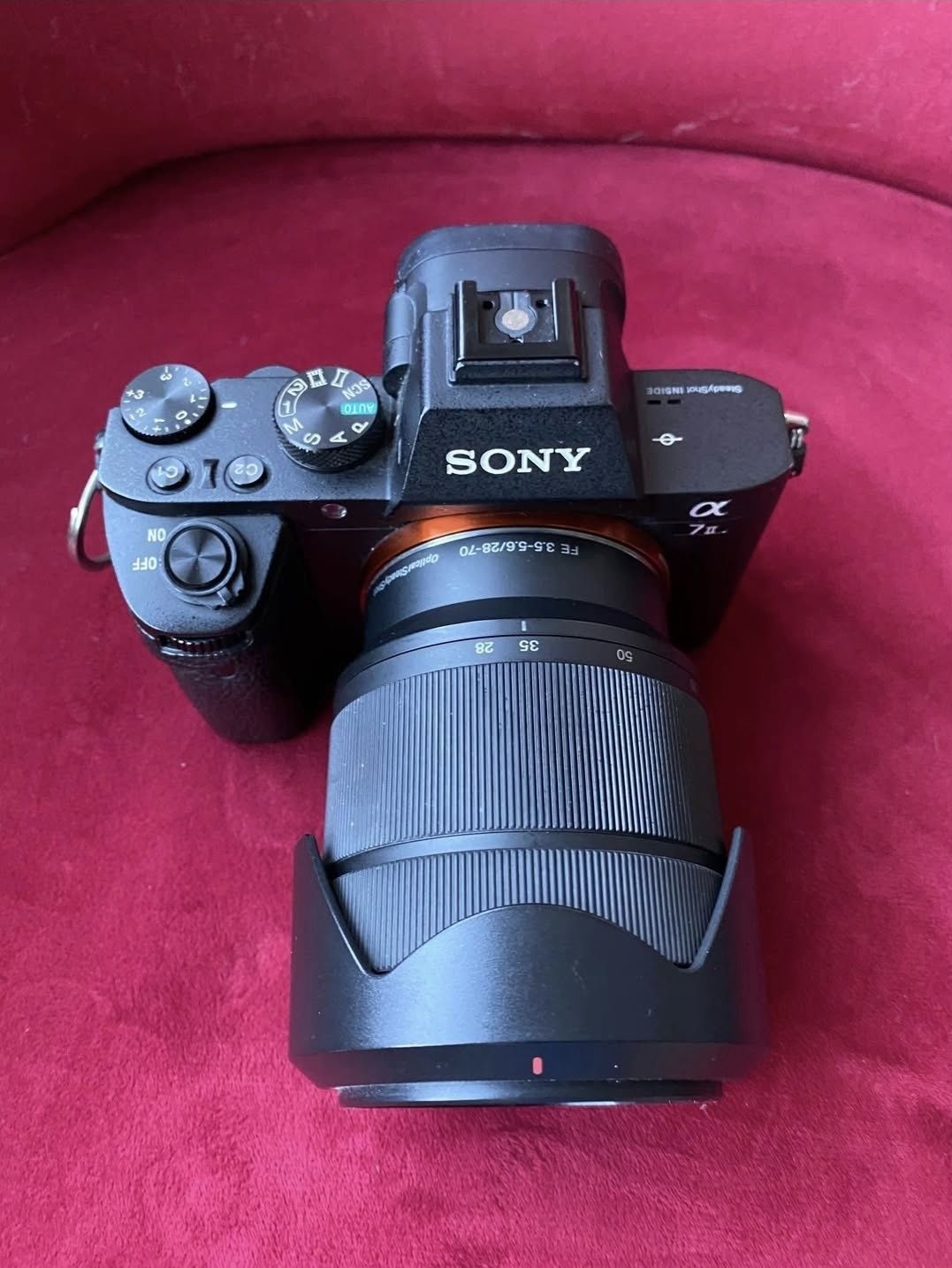 Sony a7 mark 2.                                  .