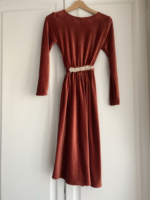 Rochie din catifea superba