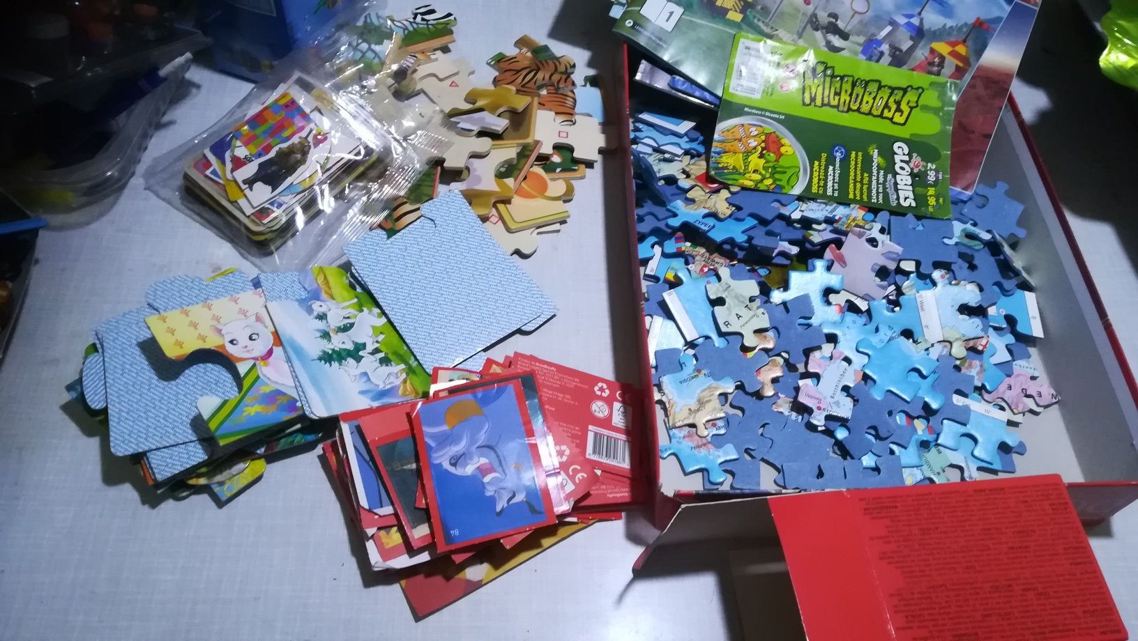 Puzzle,Lego,file de colorat și lecții limba Germană pentru copii