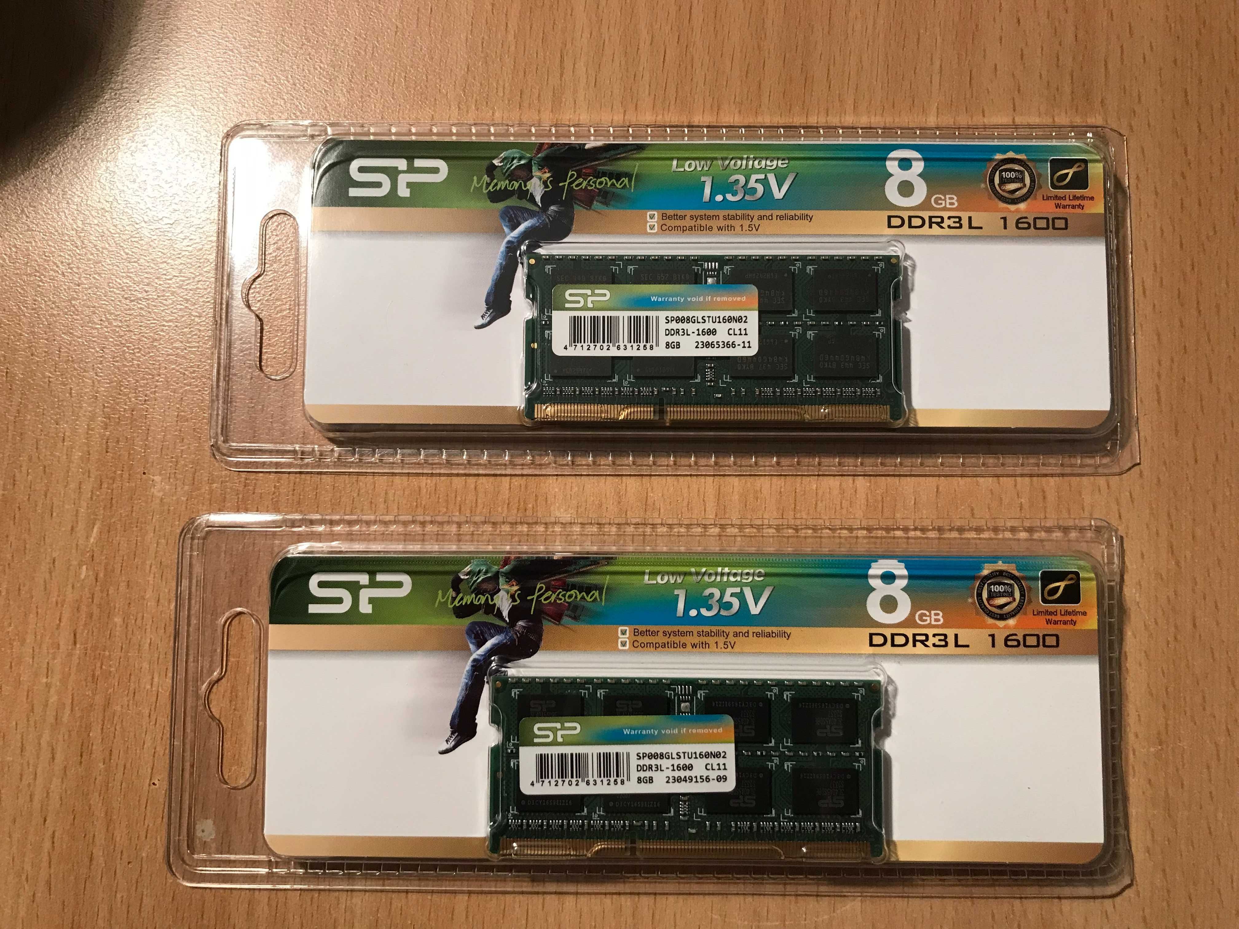 Памет 8GB DDR3L 1600MHz SO-DIMM