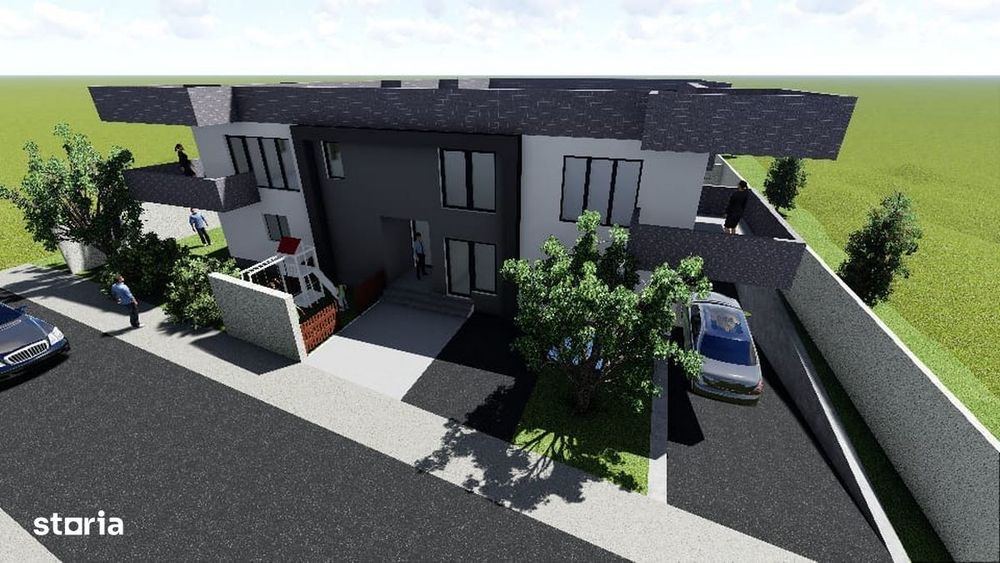 Apartament spațios cu 3 camere și terasă de 5.52 m², în Mangalia