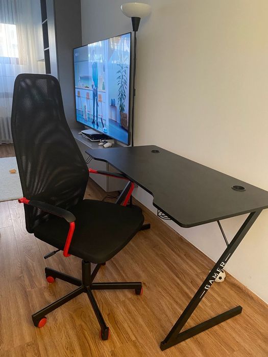 Birou gaming impecabil 60×120
