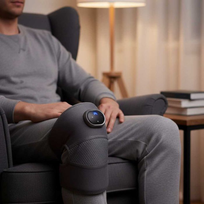 Мултифункционален масажор 3 в 1 за колена, лакти и рамен.