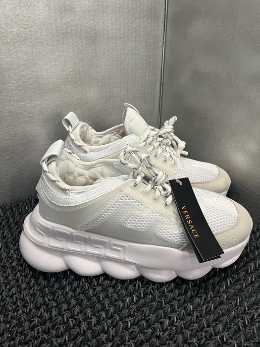Versace Chain Reaction White/Black