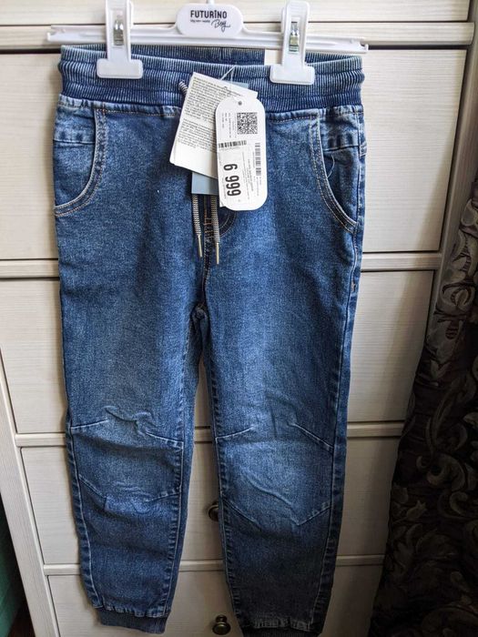 Новые джинсы - карго на мальчика