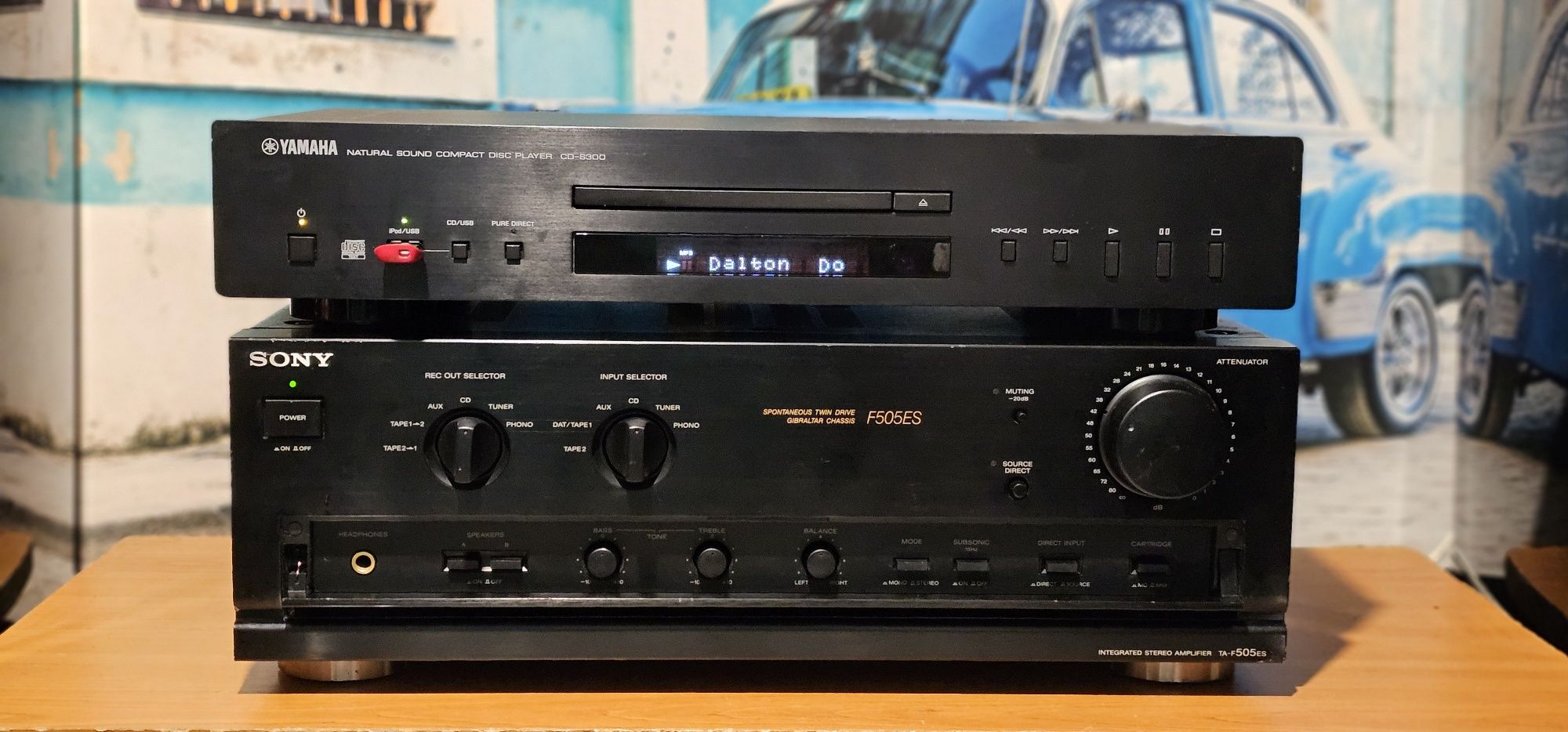 Amplificator statie Sony TA F 505 ES