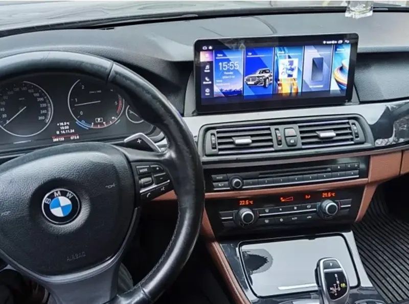 BMW 5 Series (8 ядрен CPU 8GB RAM 128GB ROM) F10/F11 CIC 12.3″ – НАВИГ
