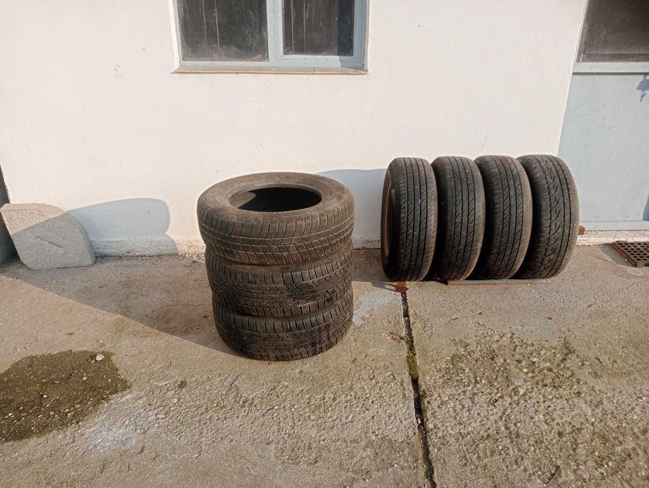 jenti auto din aliaj de vinzare de 16 toli cu cauciucuri 215/70/16