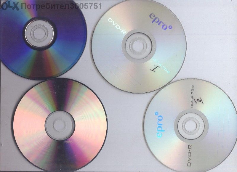 дискове за декорация - 100 броя - 10 лева-CD-R, DVD-R
