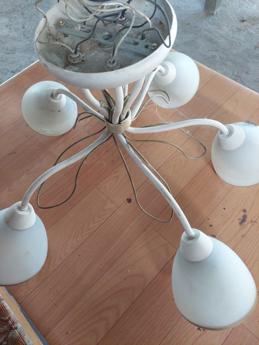 Люстра  5 рожковая. Обмен