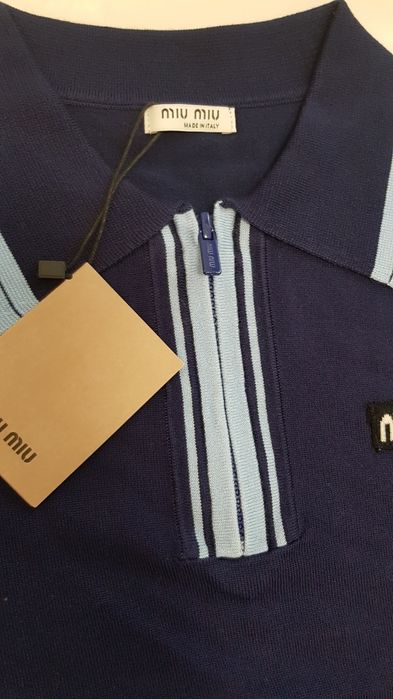 Bluza si fusta Miu Miu, S, albastru