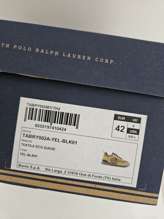 Sneakers barbati noi,U.S Polo Assn,marimea 42
