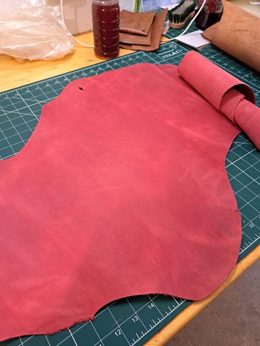 Piele tabacita, marochinarie, handmade, pielarie