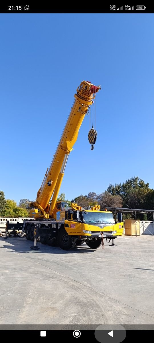 УСЛУГИ автокрана 300 ТОН, 900 т.