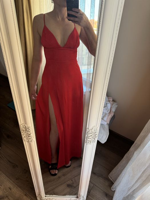 Червена рокля Nmoda