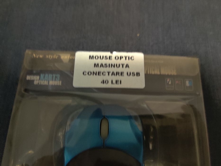 Mouse optic in forma de mașină nou