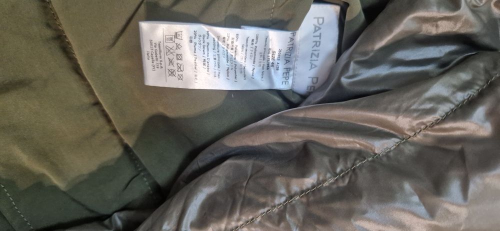 Двулицево пухено яке Patrizia Pepe, размер Л/ХЛ