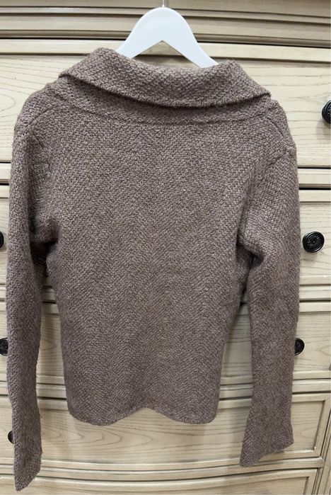 Cardigan cu lana si alpaca Bernd Berger, marime 36