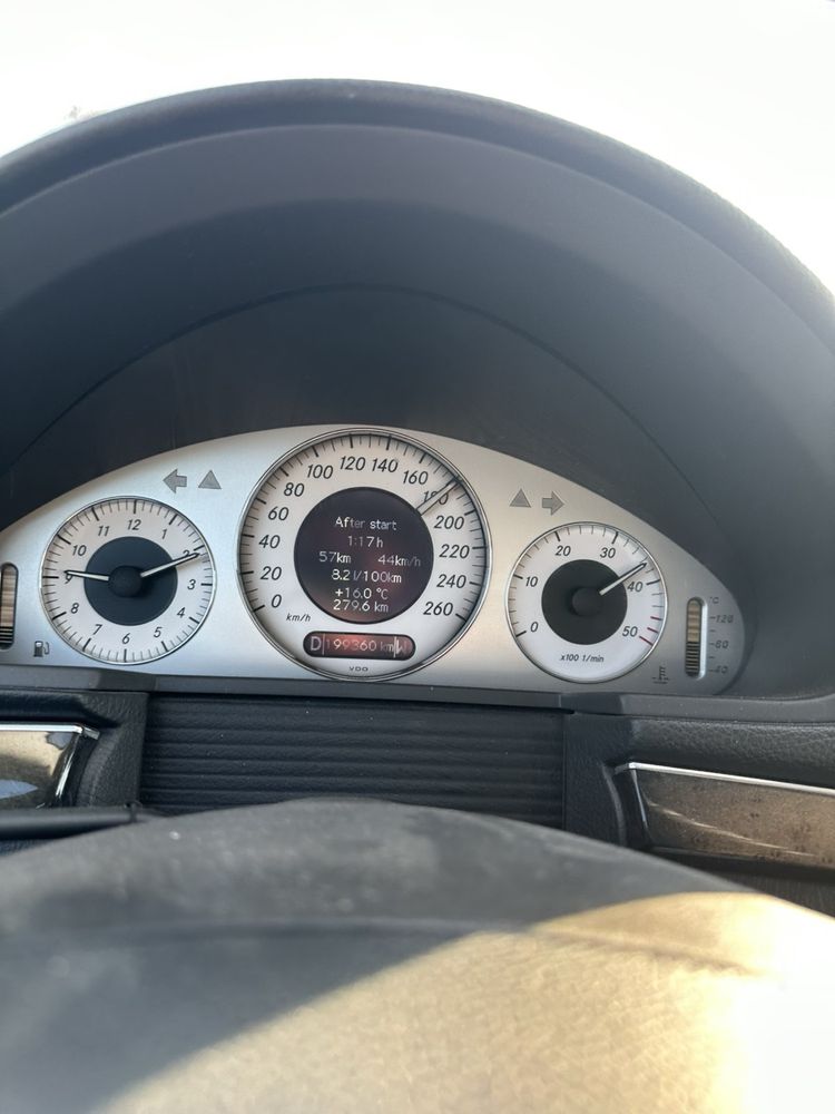 Mercedes W211 на части