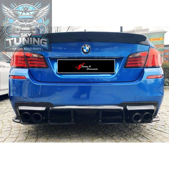 Дифузьор / спойлер за задна броня за БМВ Ф10 / BMW F10 Vorsteiner