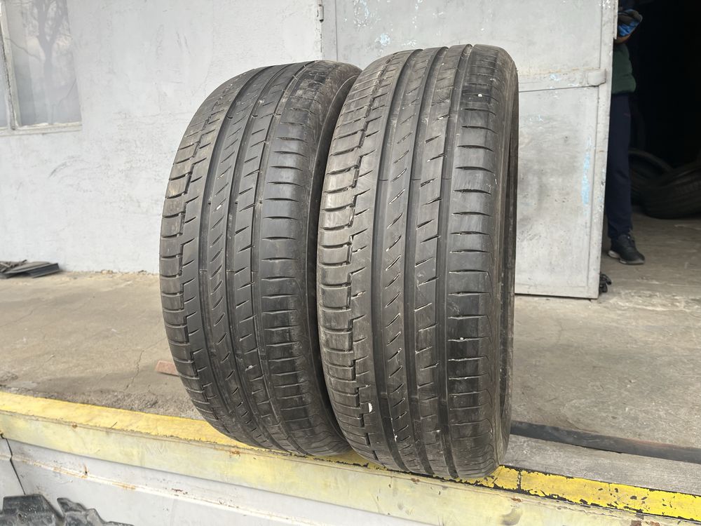 2 бр. летни гуми 225/55/19 Continental DOT 1818 6 mm