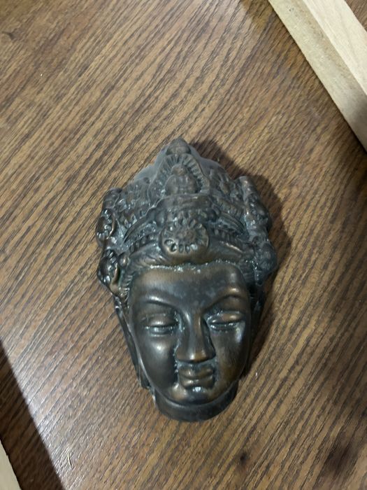 Декор Будда голова металл