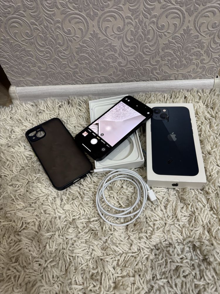 Айфон 13 Iphone 13 89 % АКБ ВСЕ РАБОТАЕТ с коробкой Астана