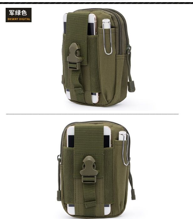 Borseta curea EDC tactica molle armata rucsac airsoft portofel