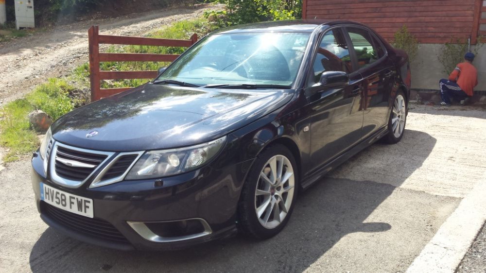 Evacuare dubla + bara spate completa Saab 93 AERO an 2008-2011