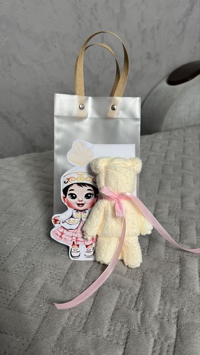 Тойбастар. Мишка из полотенца