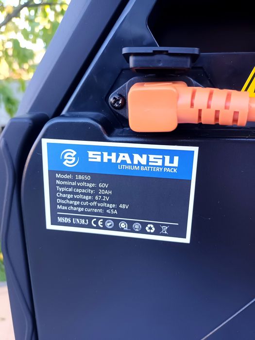 Scuter electric Harley 1500W 20Ah fara permis