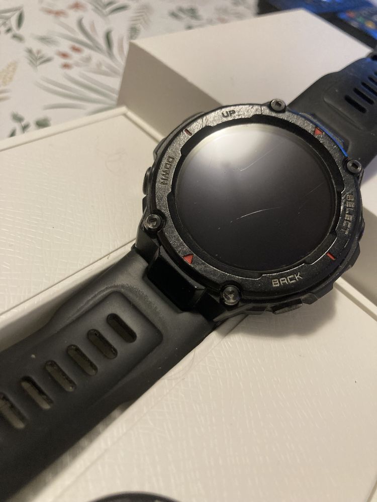 Смарт часовник Xiaomi Amazfit Watch T-rex Black, 1.3” (3.30cm)