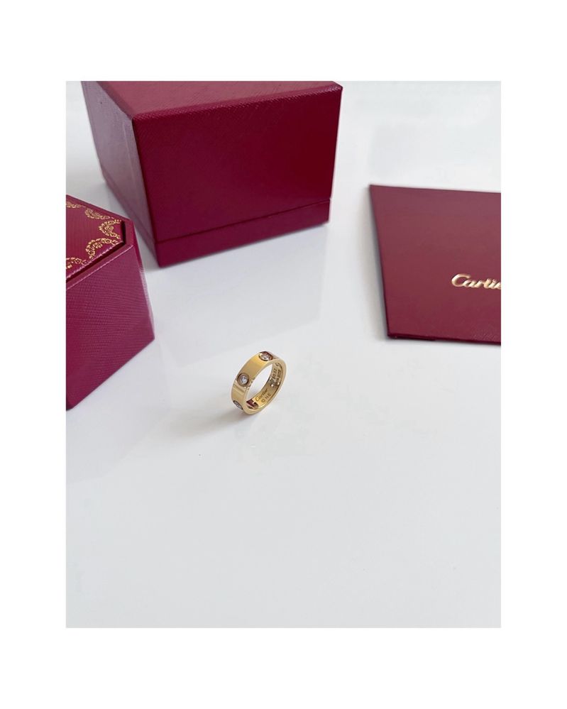 Cartier Love 6 diamonds пръстен