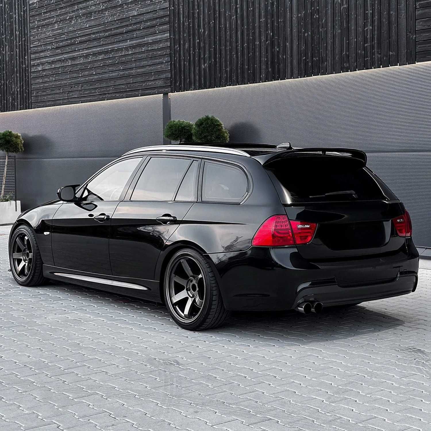 Eleron Luneta Portbagaj Spoiler BMW Seria 3 E91 Touring Break, Negru