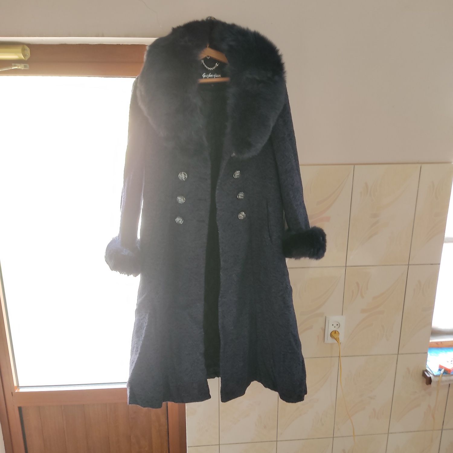 Женская пальто драповый