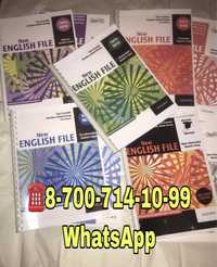 NEW English File OXFORD комплект книга+тетрадь английский учебник