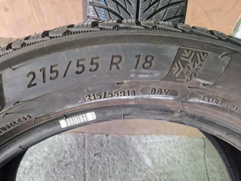 2 Michelin R18 215/55
зимни гуми 
DOT2523