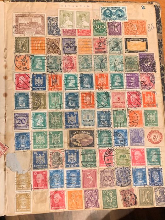 Vand timbre vechi 1927