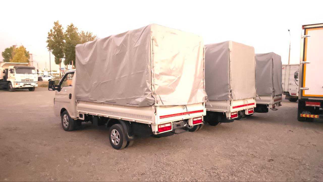 Новая партия мини грузовиков с тентом JAC X200 на продаже.