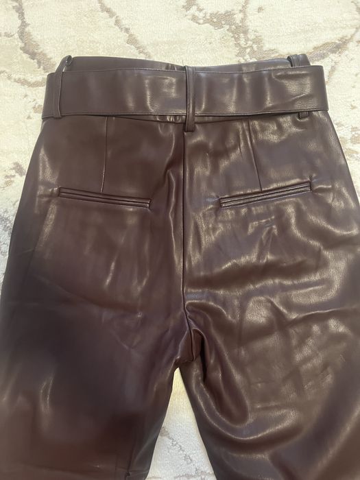 Pantaloni piele ecologica Orsay