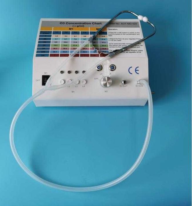 Озон Лечение Уши Озониране Стетоскоп Озонираща Машина Инсуфлация Озон