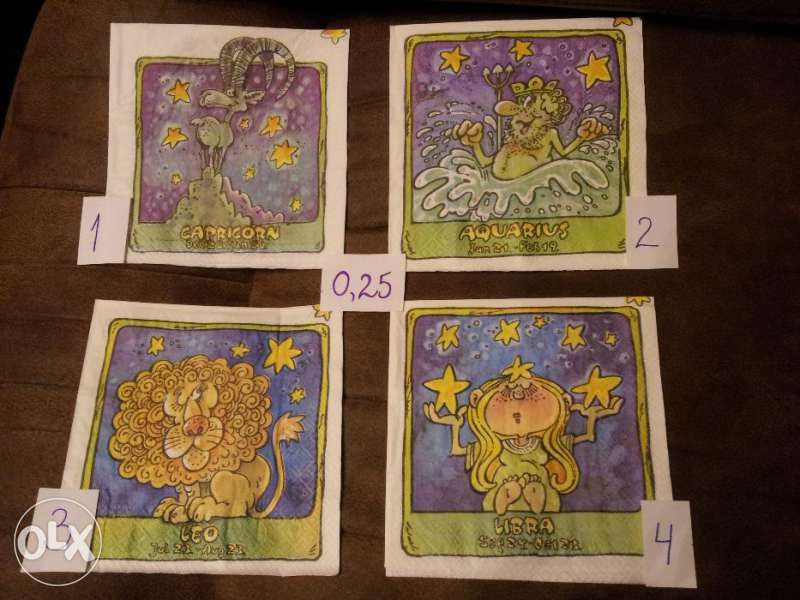 Салфетки за колекция и декупаж 3